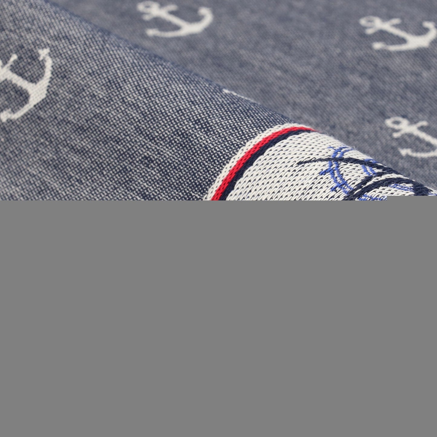 Theedoek Maritime Donkerblauw