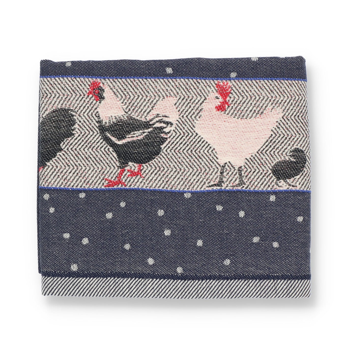 Theedoek Kip Donkerblauw
