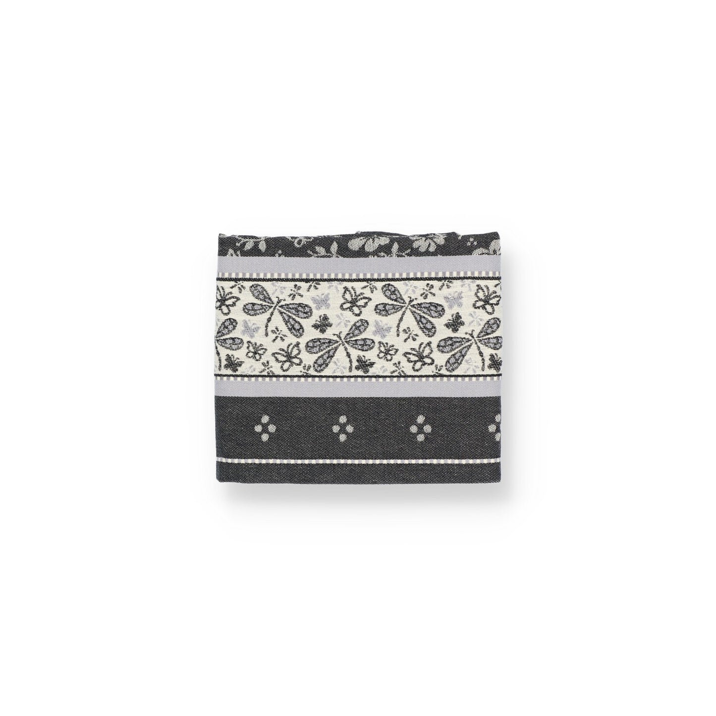 Theedoek Dragonfly Zwart