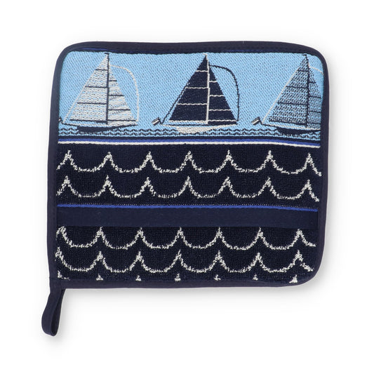 Pannenlap Boot Donkerblauw CE