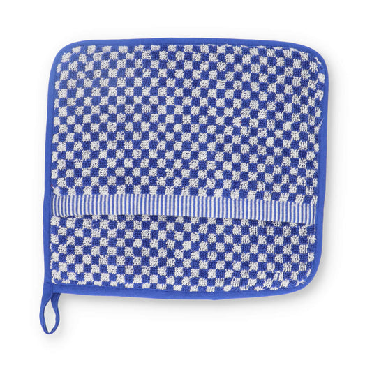 Pannenlap Kleine Ruit Koninklijk Blauw