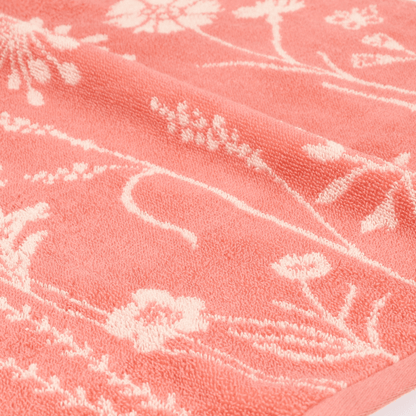 Keukendoek Wild Flowers Roze