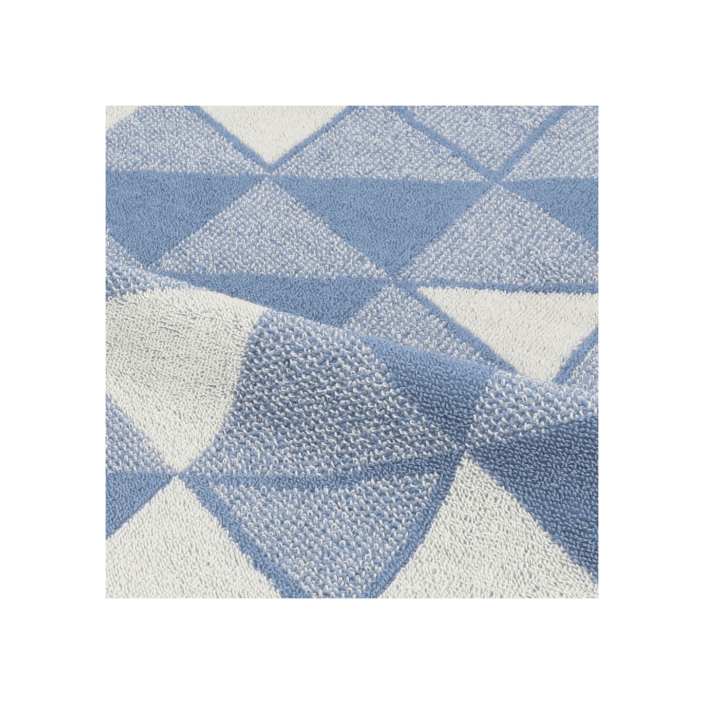 Keukendoek Triangle Grijs-Blauw