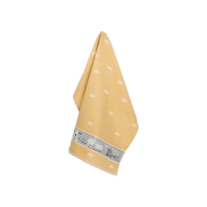 Theedoek Schaap Geel