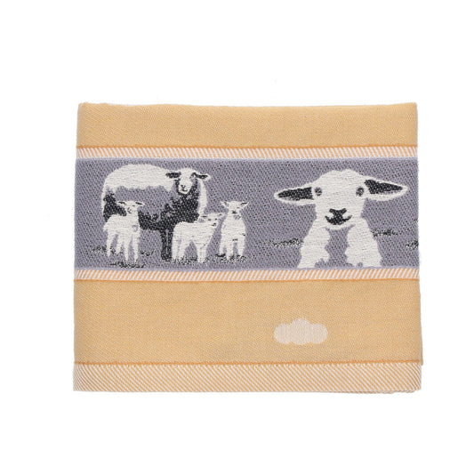 Theedoek Schaap Geel