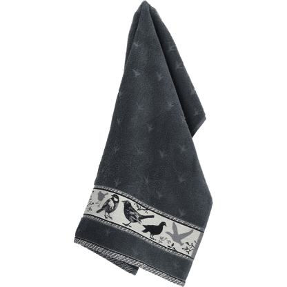 Keukendoek Vogel Antraciet