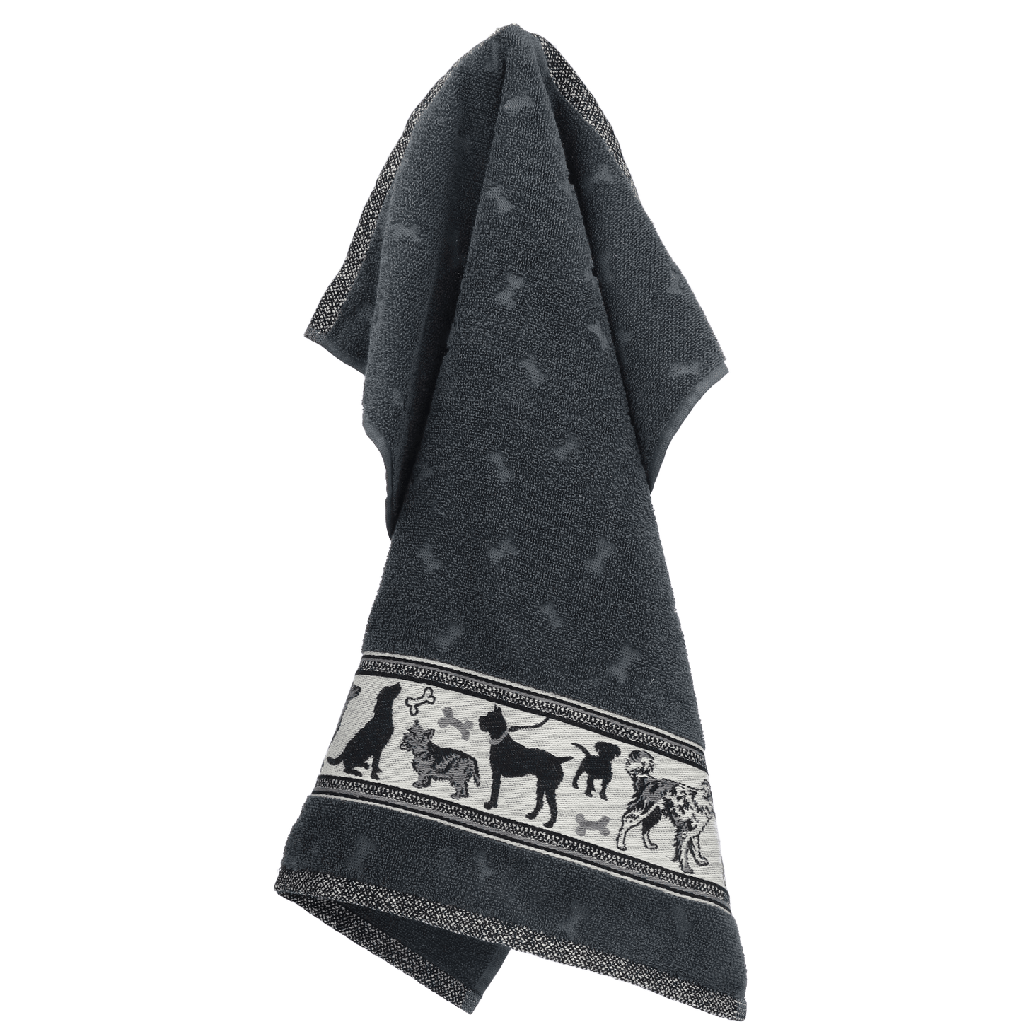 Keukendoek Hond Antraciet