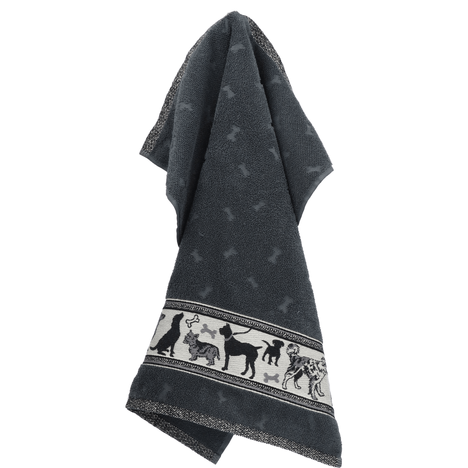 Keukendoek Hond Antraciet