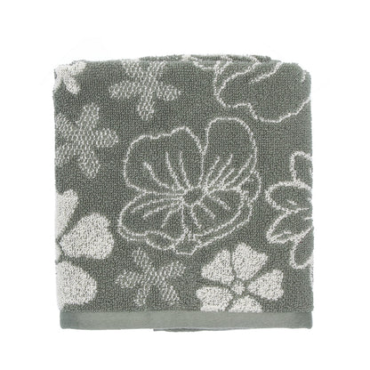 Keukendoek Flowerbed Donkergroen GOTS