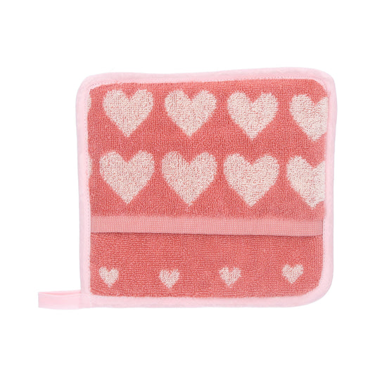Pannenlap Hart Roze CE