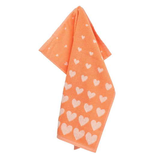 Limited Edition: Keukendoek Hart Oranje GOTS