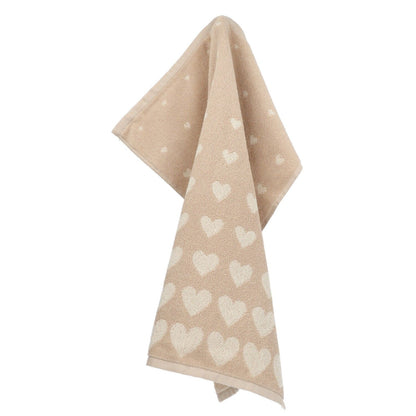 Limited Edition: Keukendoek Hart Zand GOTS