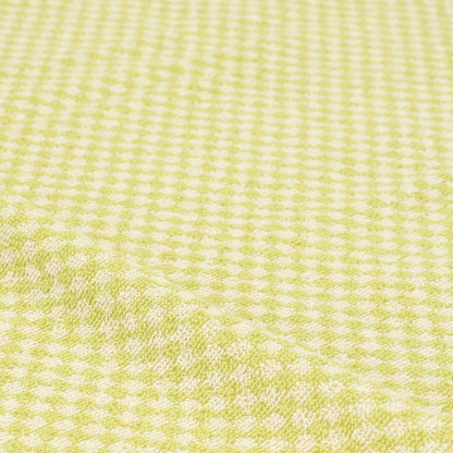 Limited Edition: Keukendoek Kleine Ruit Lime Groen GOTS