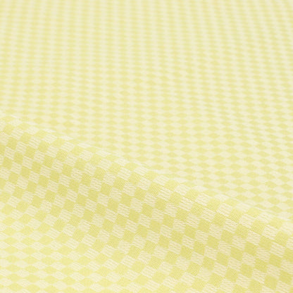 Limited Edition: Theedoek Kleine Ruit Lime Groen GOTS