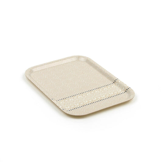 Houten dienblad klein 27x20cm Wave Sand