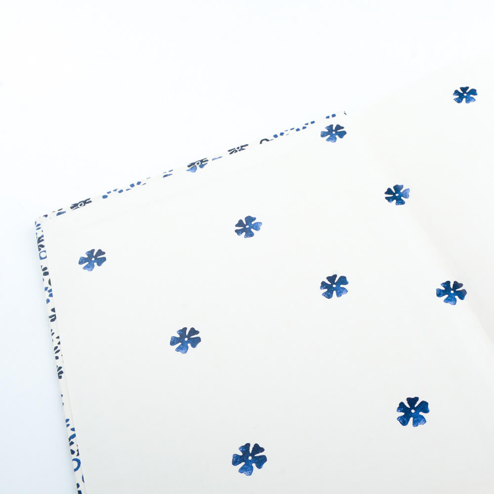 Notizbuch A5 Indigo Lace