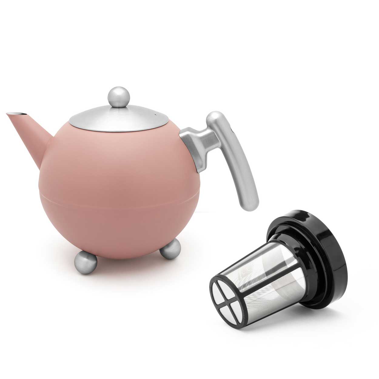 Duet Bella Ronde Theepot - Blush Pink