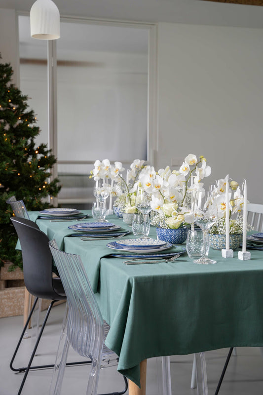 Tafelkleed Woestijn XL Pine Green 150x350 cm