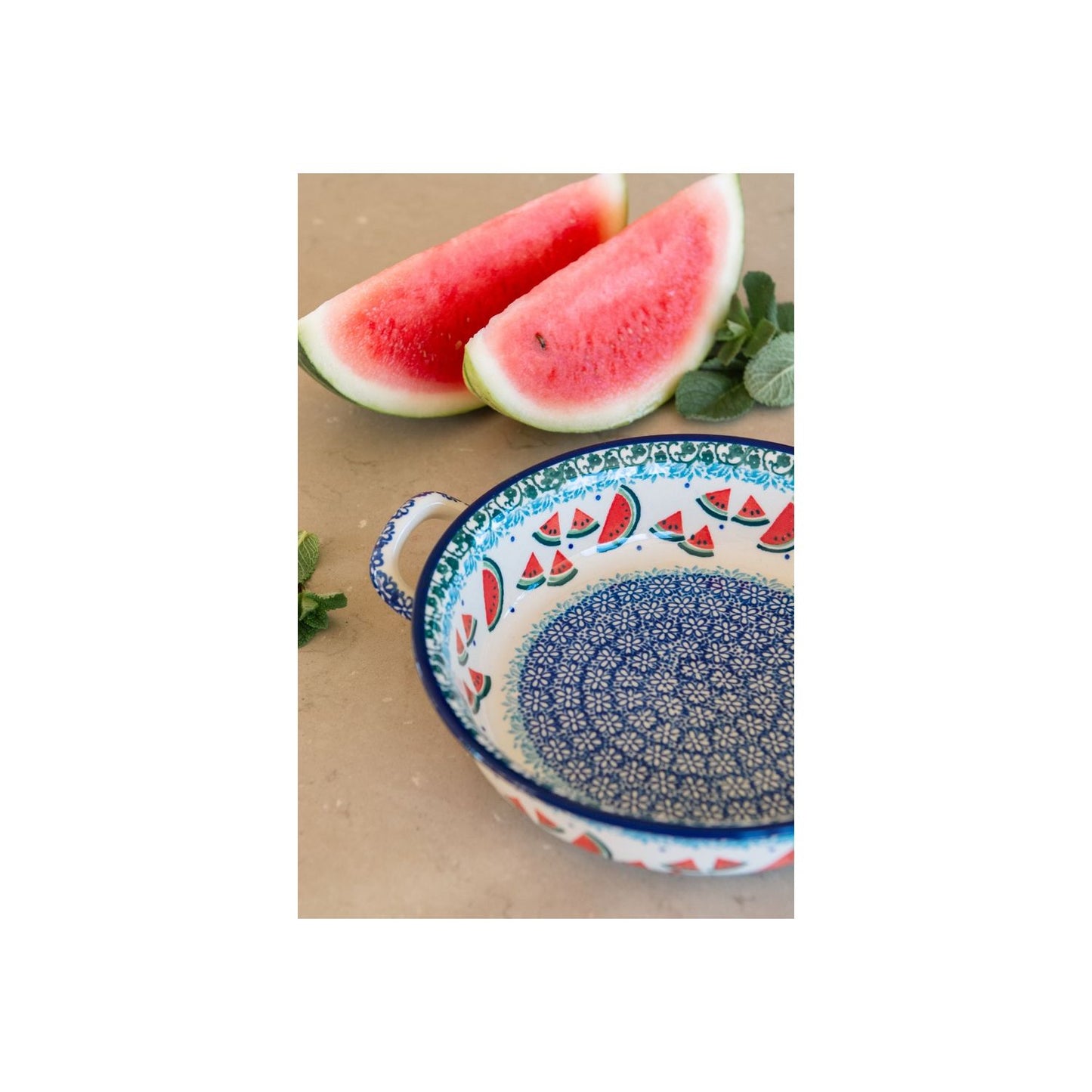 Ovenschaal Rond 1000 ml - Watermelons