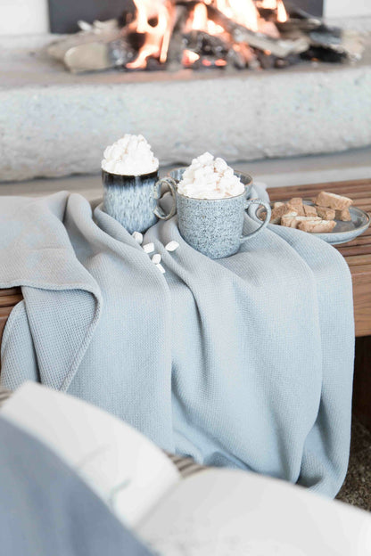 Tablecloth Desert Regular Dusty Blue 140x260 cm