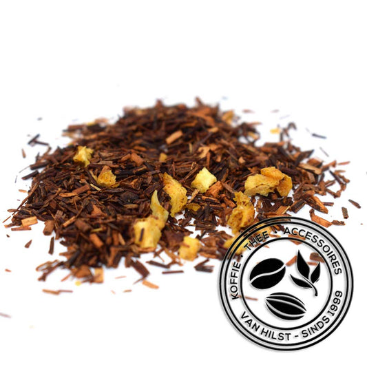 Rooibos met stukjes sinaasappel - Van Hilst Koffie en Thee Sinds 1999
