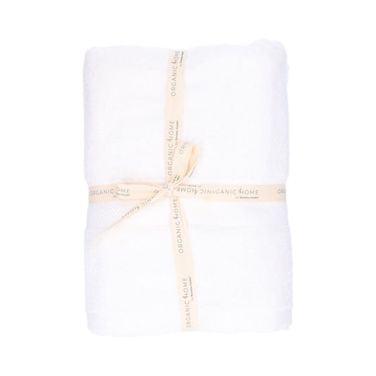 Set van 2 OH badhanddoeken 70 x 140 cm – Pearl White