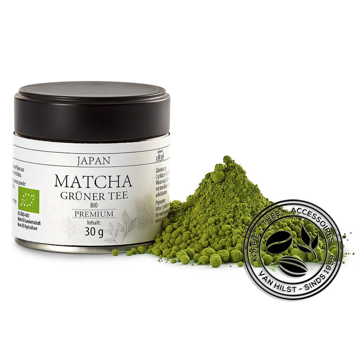 Premium Matcha Organic - 30g – Van Hilst Koffie en Thee