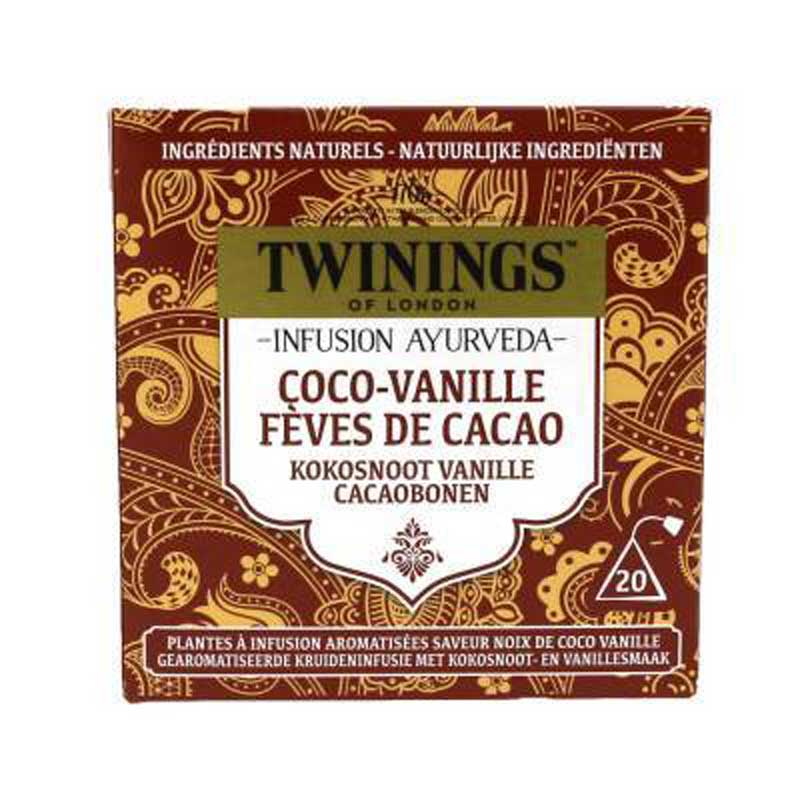 Twinings Kokos, Vanille & Cacao - 20 theezakjes