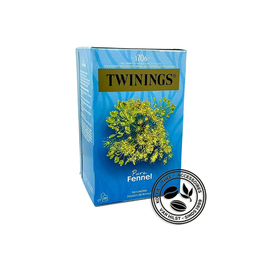 Twinings Pure Fennel - doosje met 20 zakjes puur venkelzaad.