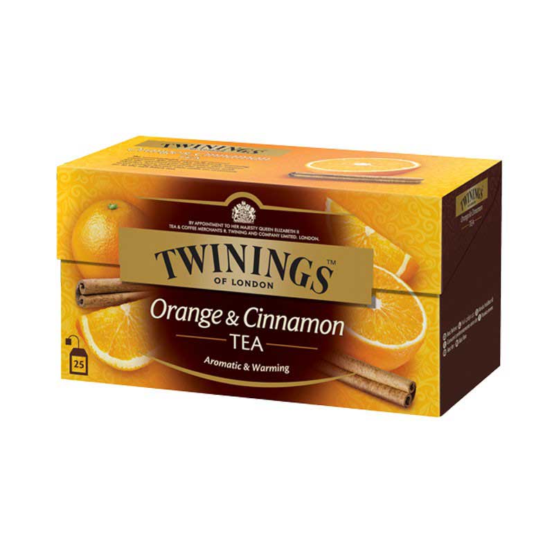 Twinings Orange Cinnamon Tea - 25 Tea Bags