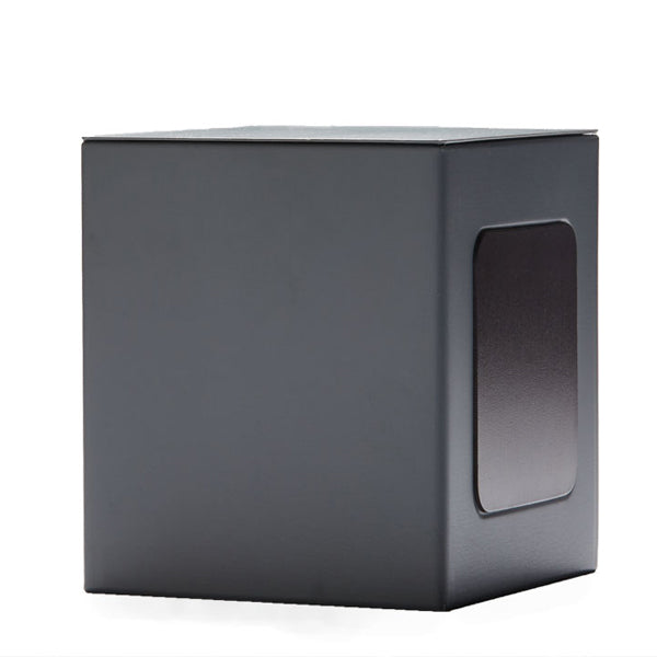 Blik No. 26 - Donkergrijs theeblik Magneet