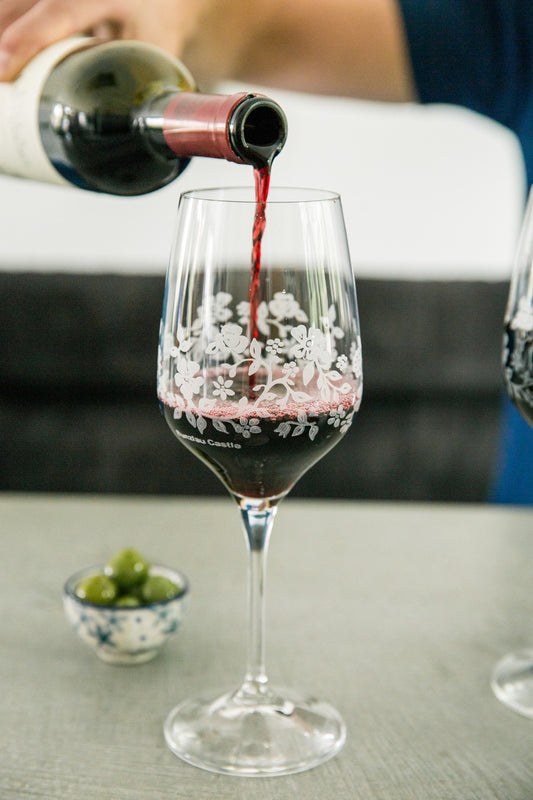 Rode wijnglas Summer Breeze 460 ml