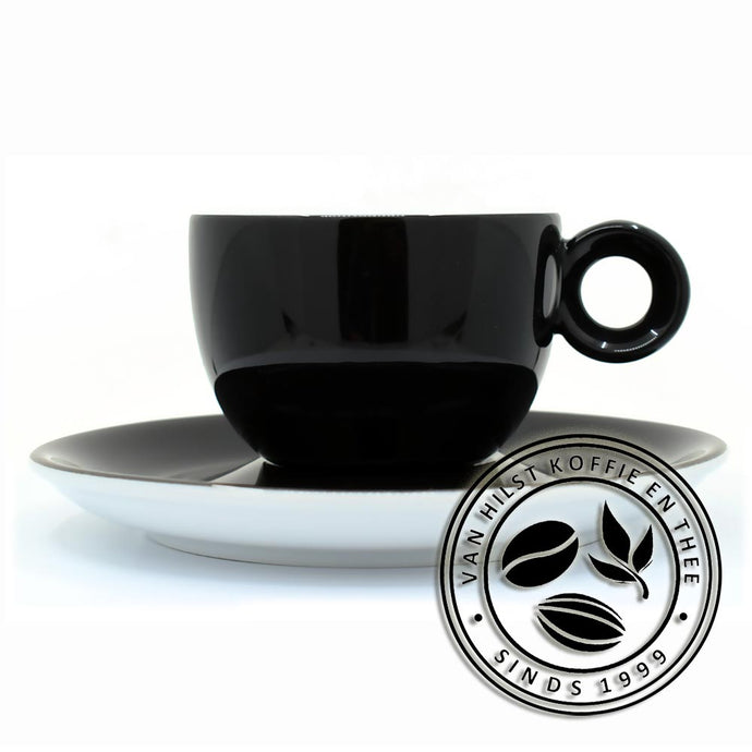 Costa Verde - Koffie Kop & Schotel, Zwart