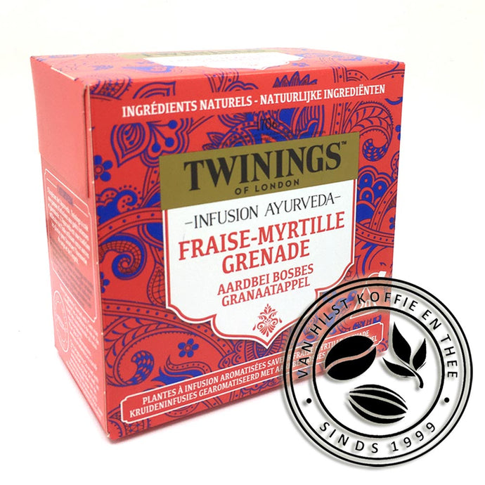 Twinings Aardbei, Bosbes & Granaatappel - 20 theezakjes