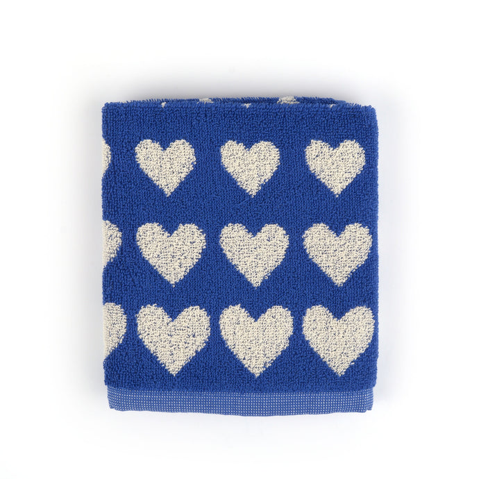 Keukendoek Hart Koninklijk Blauw