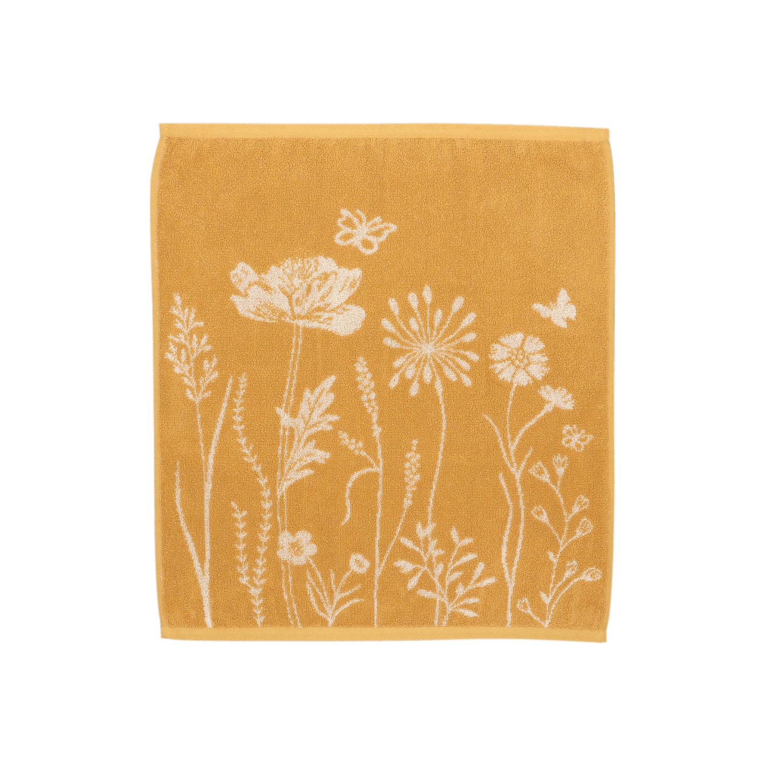 Keukendoek Wild Flowers Geel