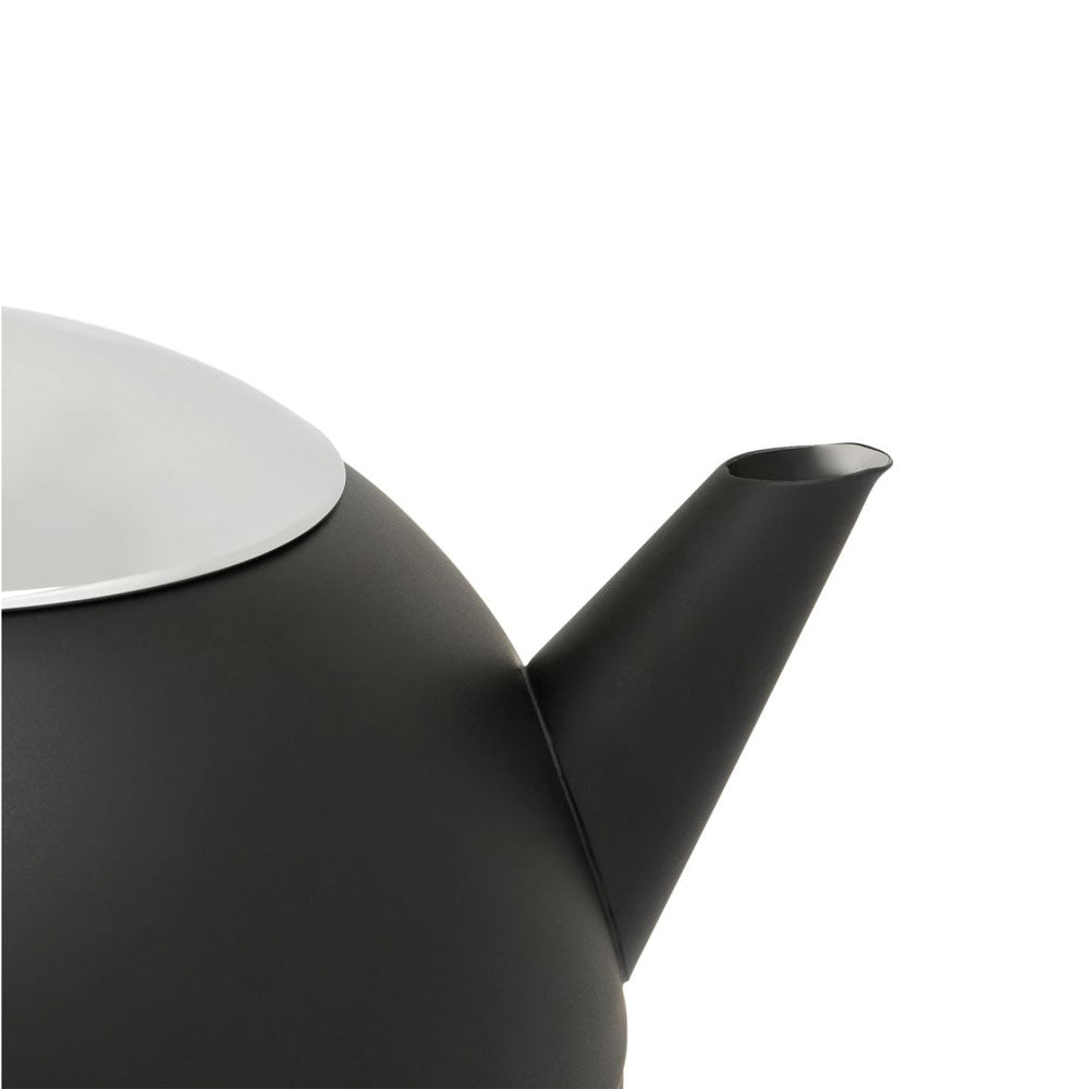 Bredemeijer - Duet Bella Round Matte Black – Van Hilst Koffie en Thee