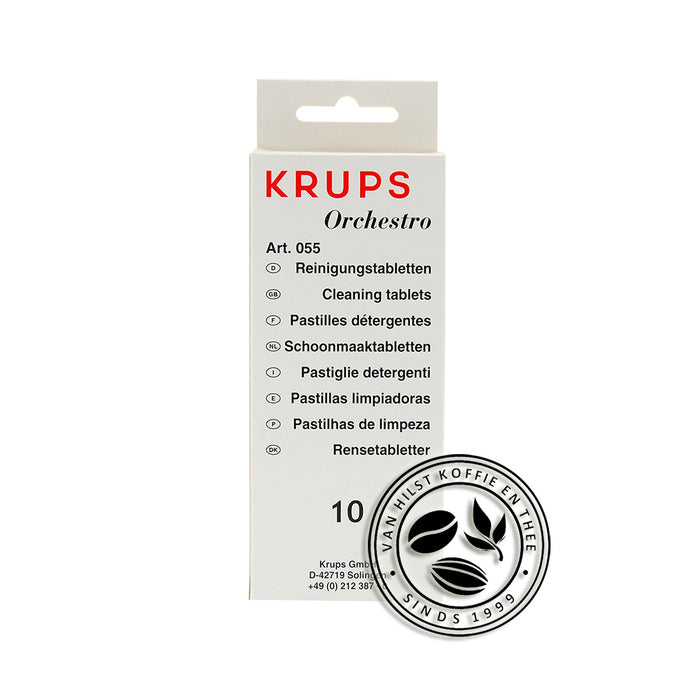 Krups Cleaning Tablets Orchestro – Van Hilst Koffie en Thee