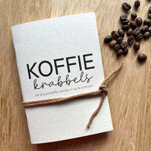 Load image into Gallery viewer, Coffee doodles - notebook
