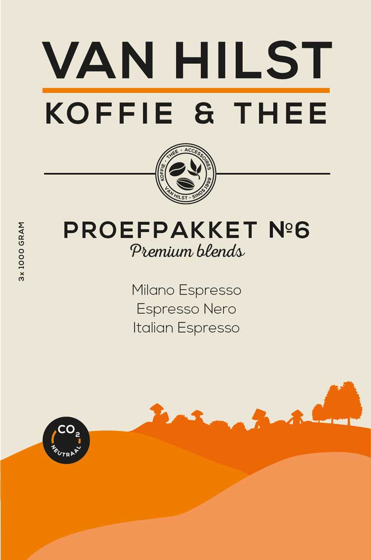 Sample pack 6 - 3kg Premium Blend Espresso