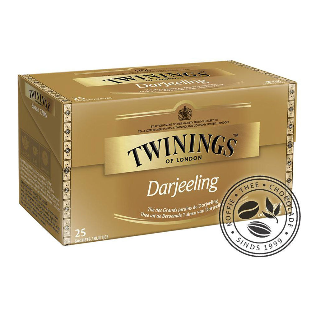 Twinings Darjeeling - 25 theezakjes