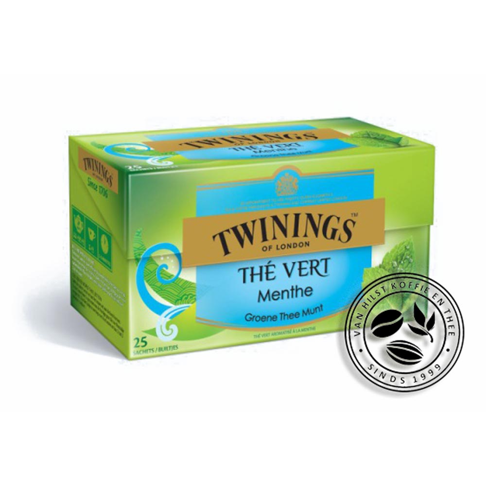 Twinings Groene Thee Munt - 25 zakjes