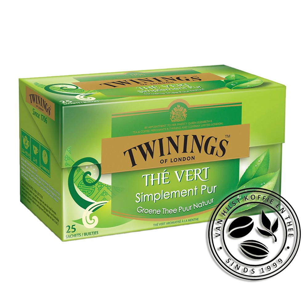 Twinings Groene thee Puur Natuur - 25 zakjes