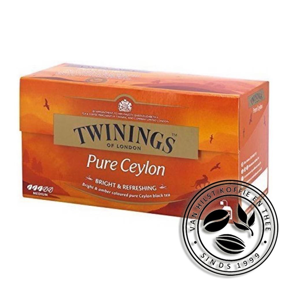 Twinings Pure Ceylon Thee - 25 theezakjes