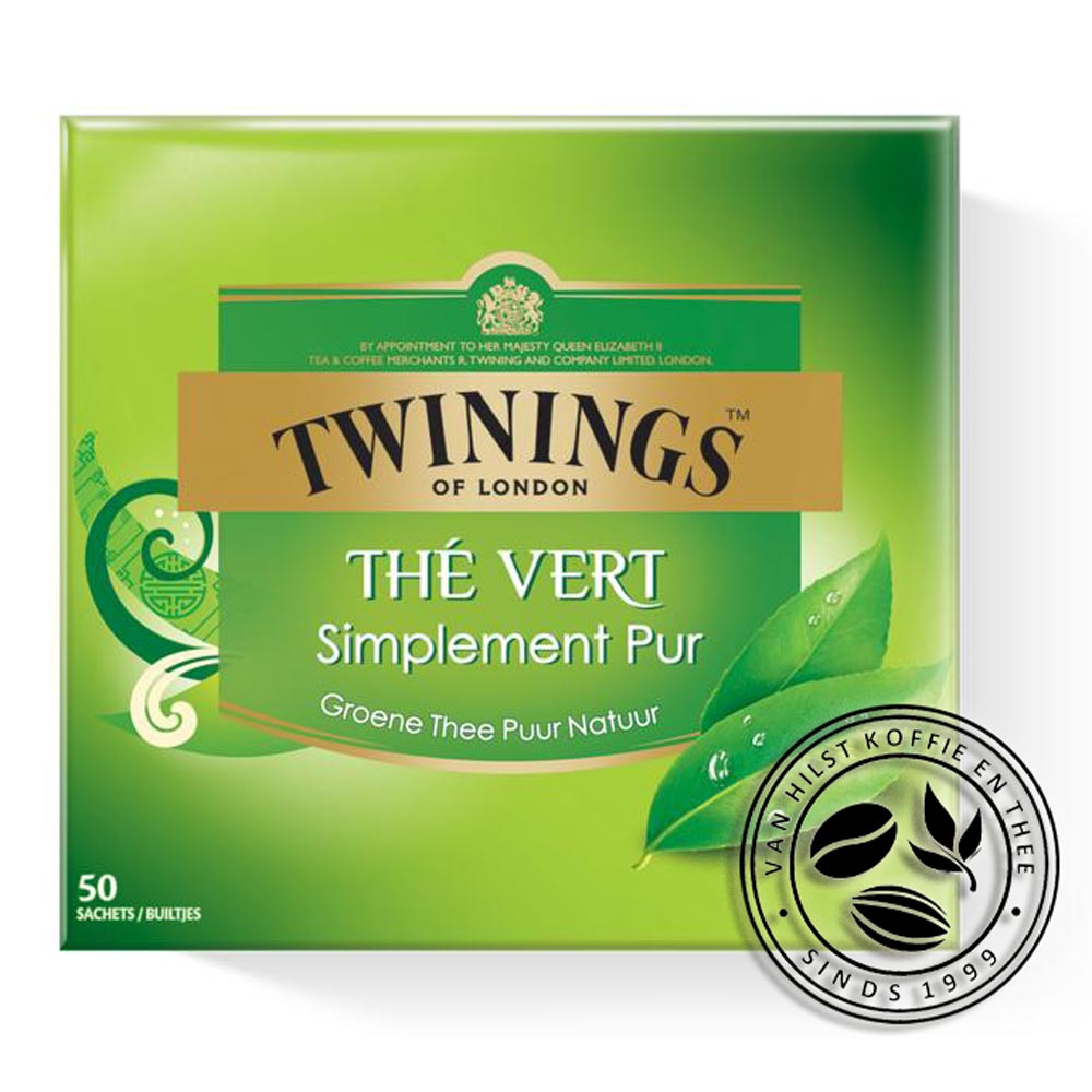 Twinings Groene thee Puur Natuur - 50 theezakjes