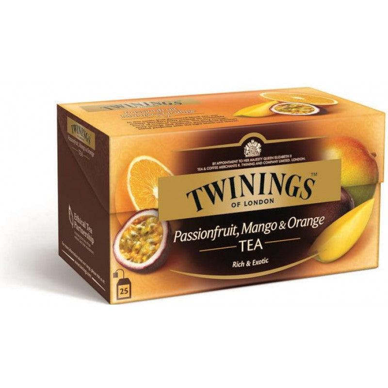 Twinings Passion Fruit, Mango & Orange - 25 theezakjes